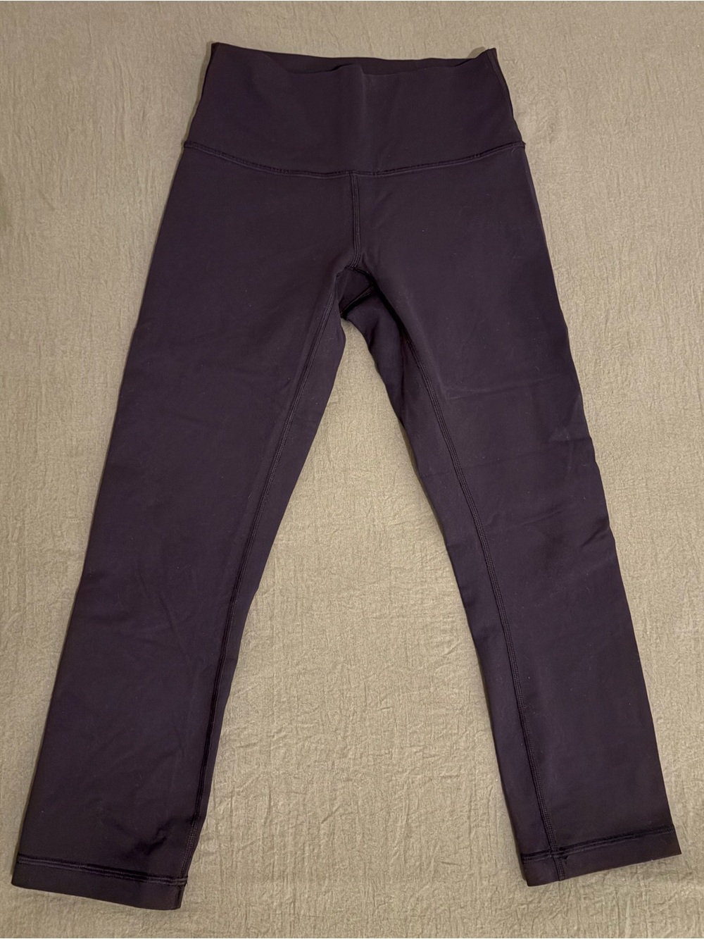 lululemon athletica Wunder Under Crop Black High-Rise Leggings